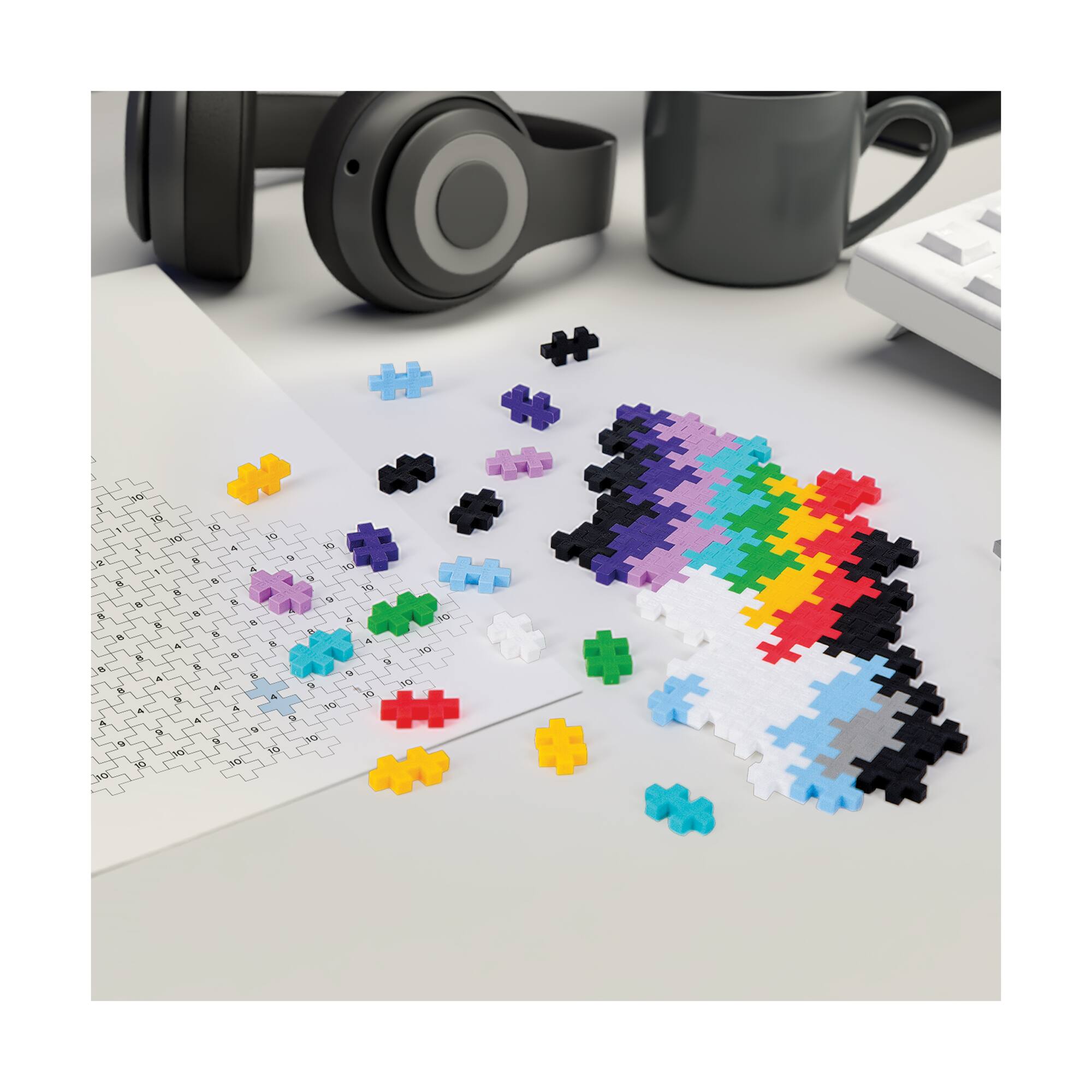 Puzzle By Number - Rainbow: 500 Pcs